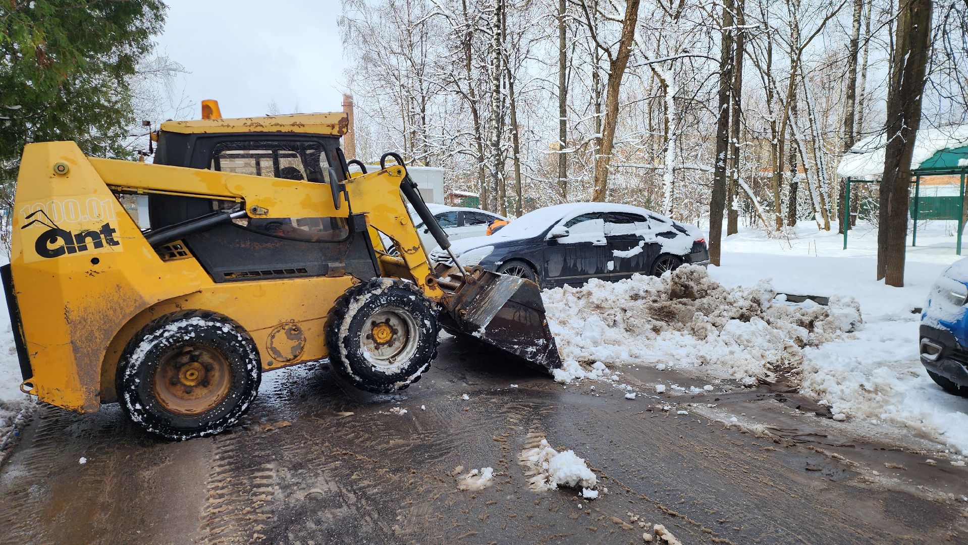 истра, очистка снега, благоустройство,