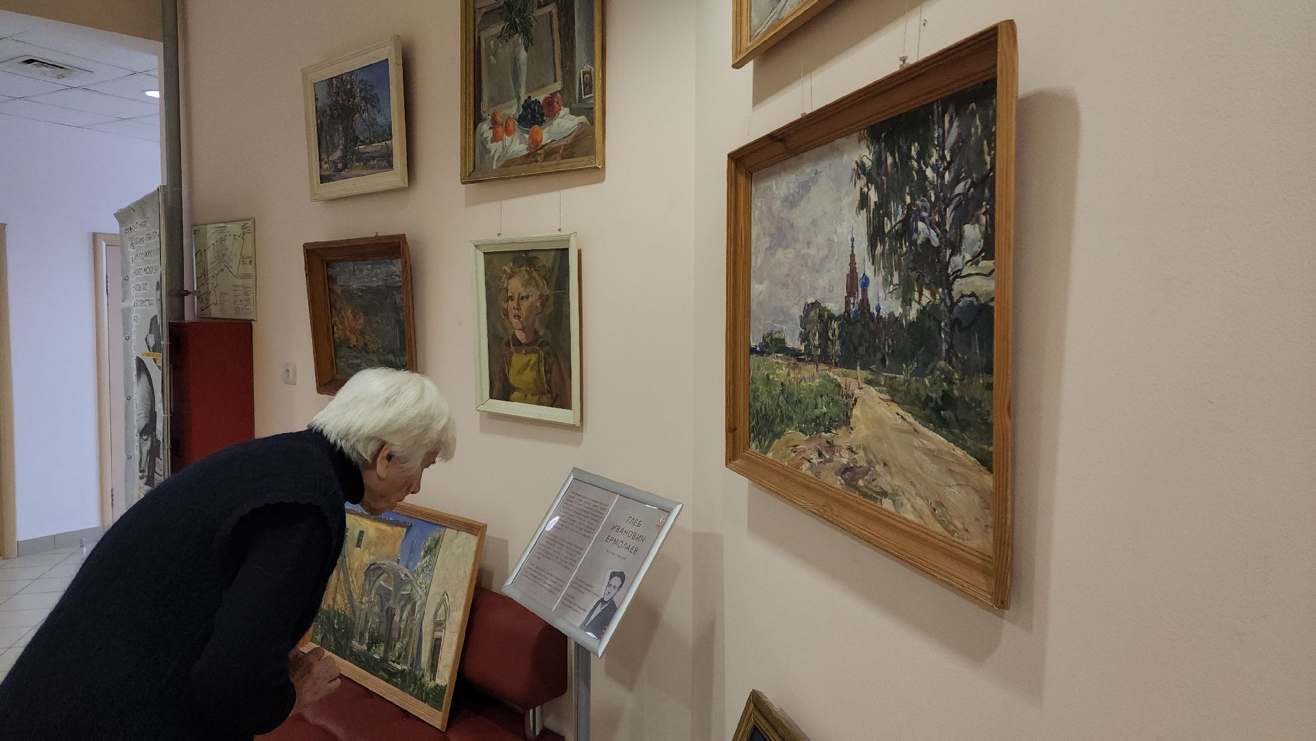 ветеран, ветеран войны, художественное творчество,экспозиция, картины, природа, портрет,вертикалки,