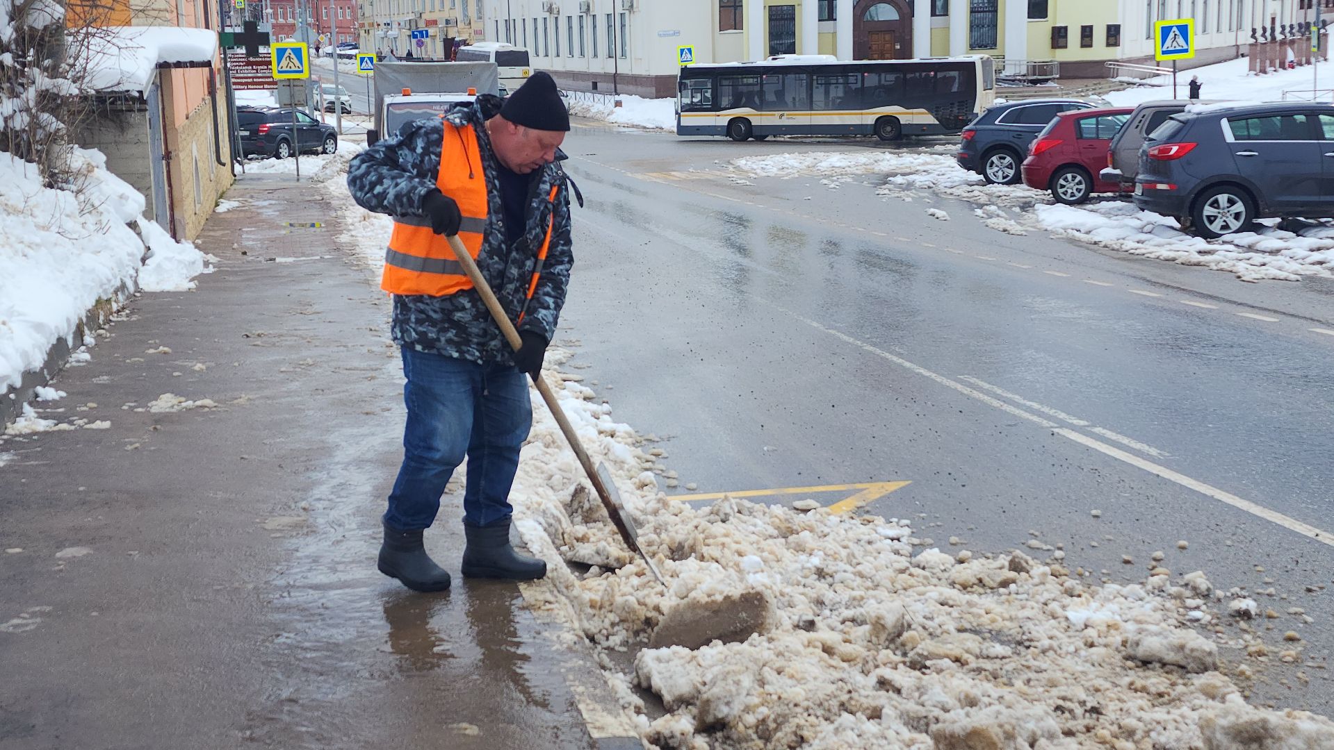 волоколамск, снегопад, дороги,