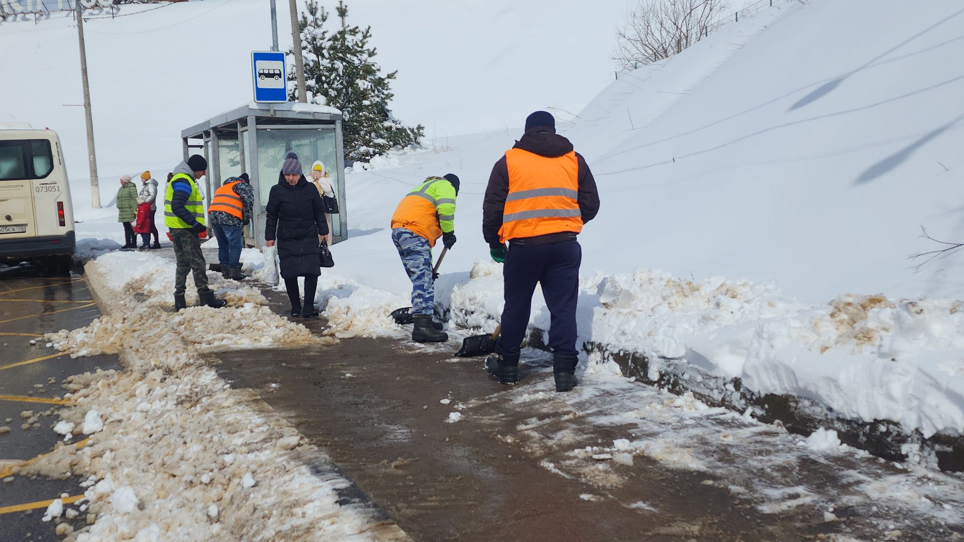 волоколамск, снегопад, дороги,