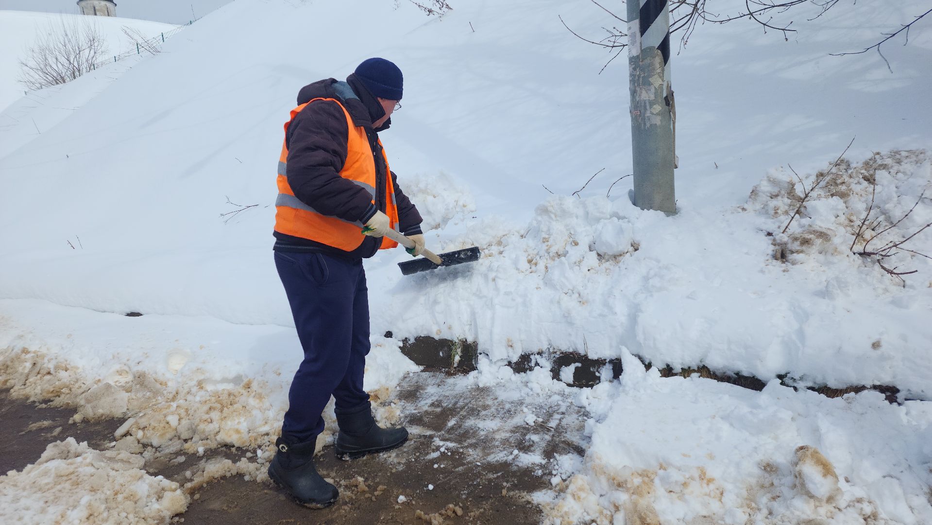 волоколамск, снегопад, дороги,