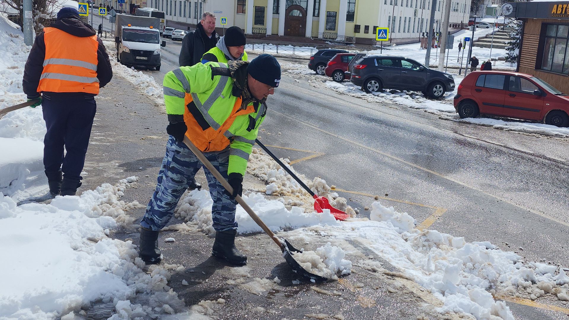 волоколамск, снегопад, дороги,