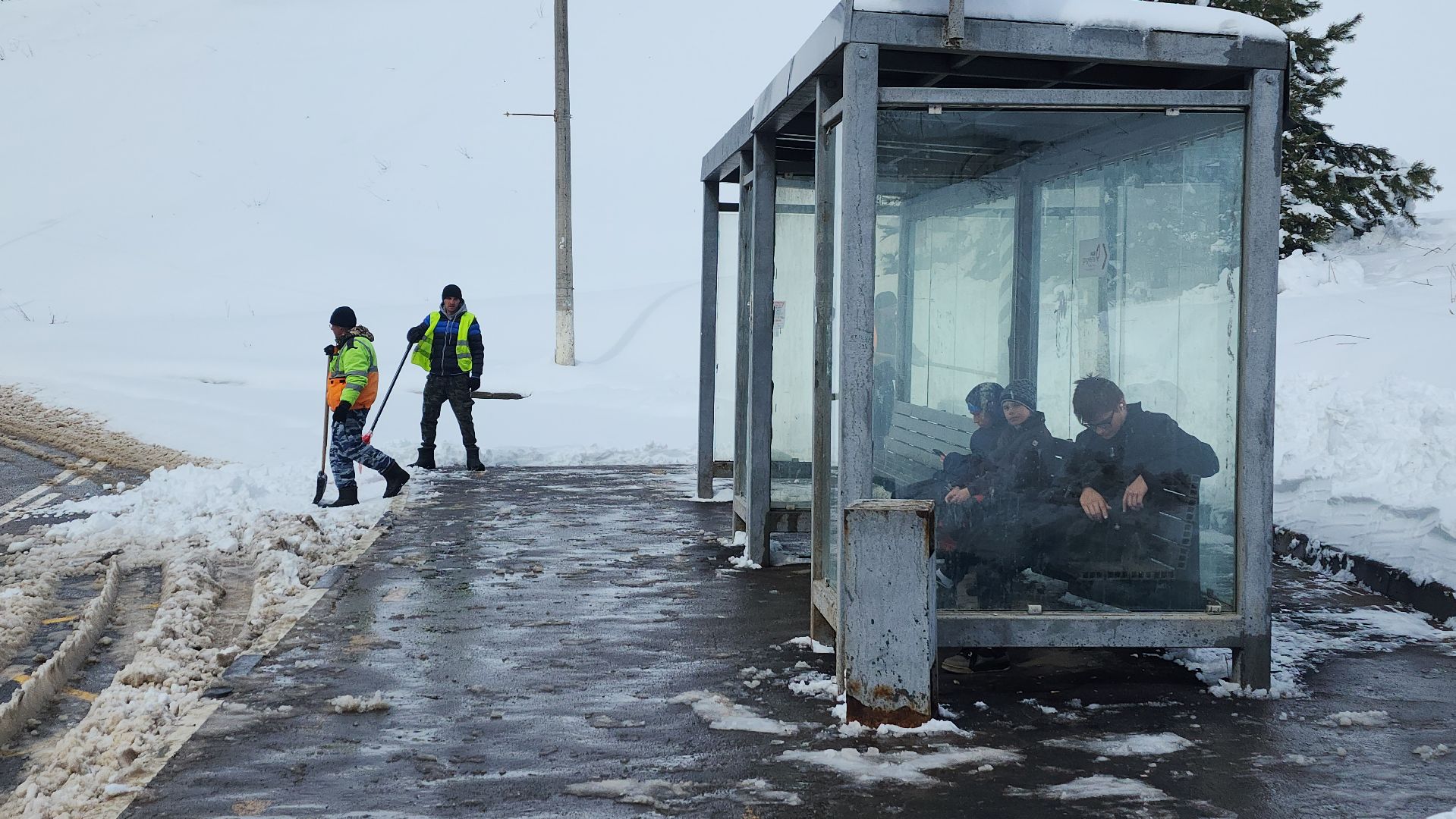 волоколамск, снегопад, дороги,