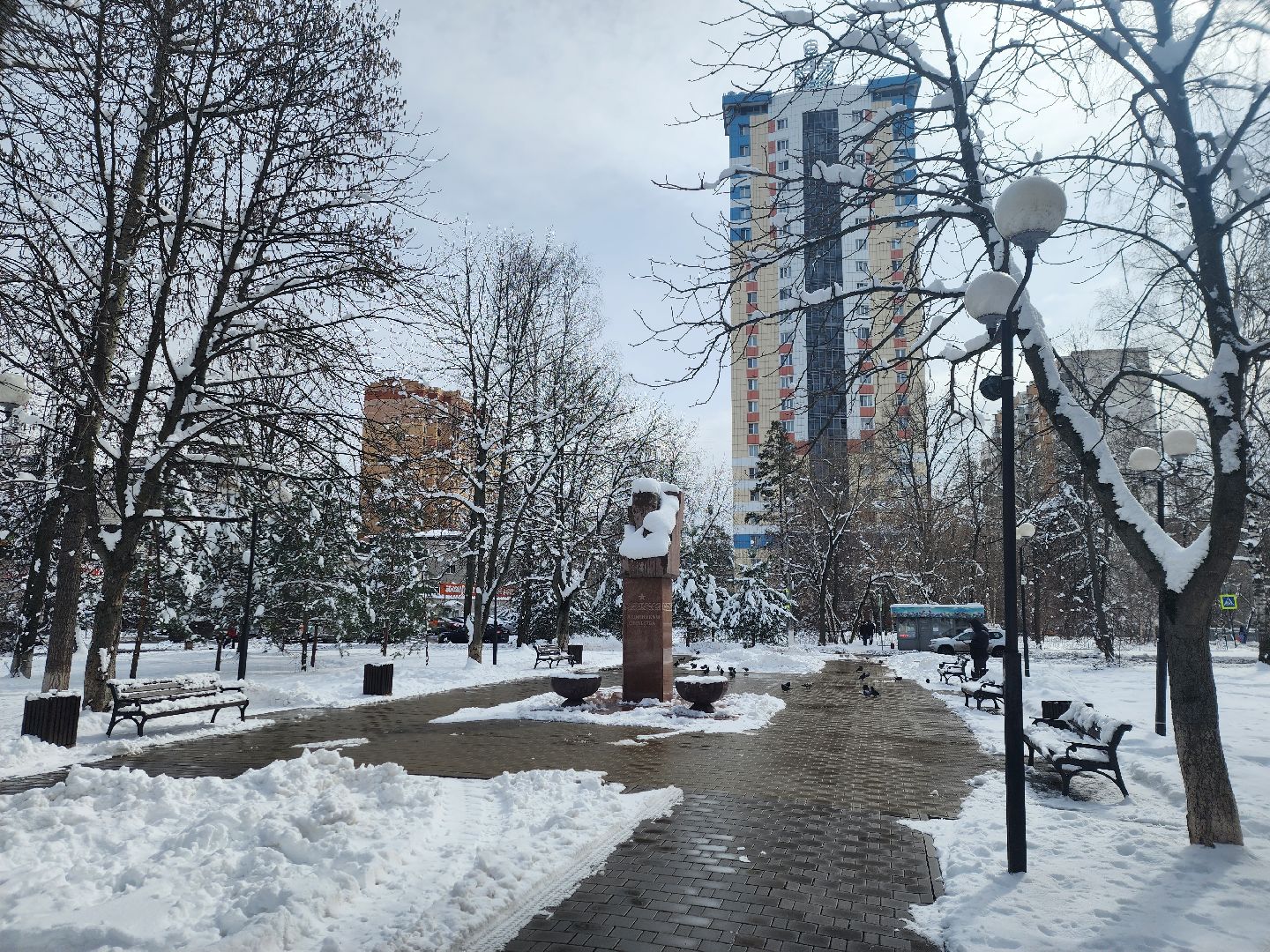 день победы, благоустройство, королёв, вечный огонь,