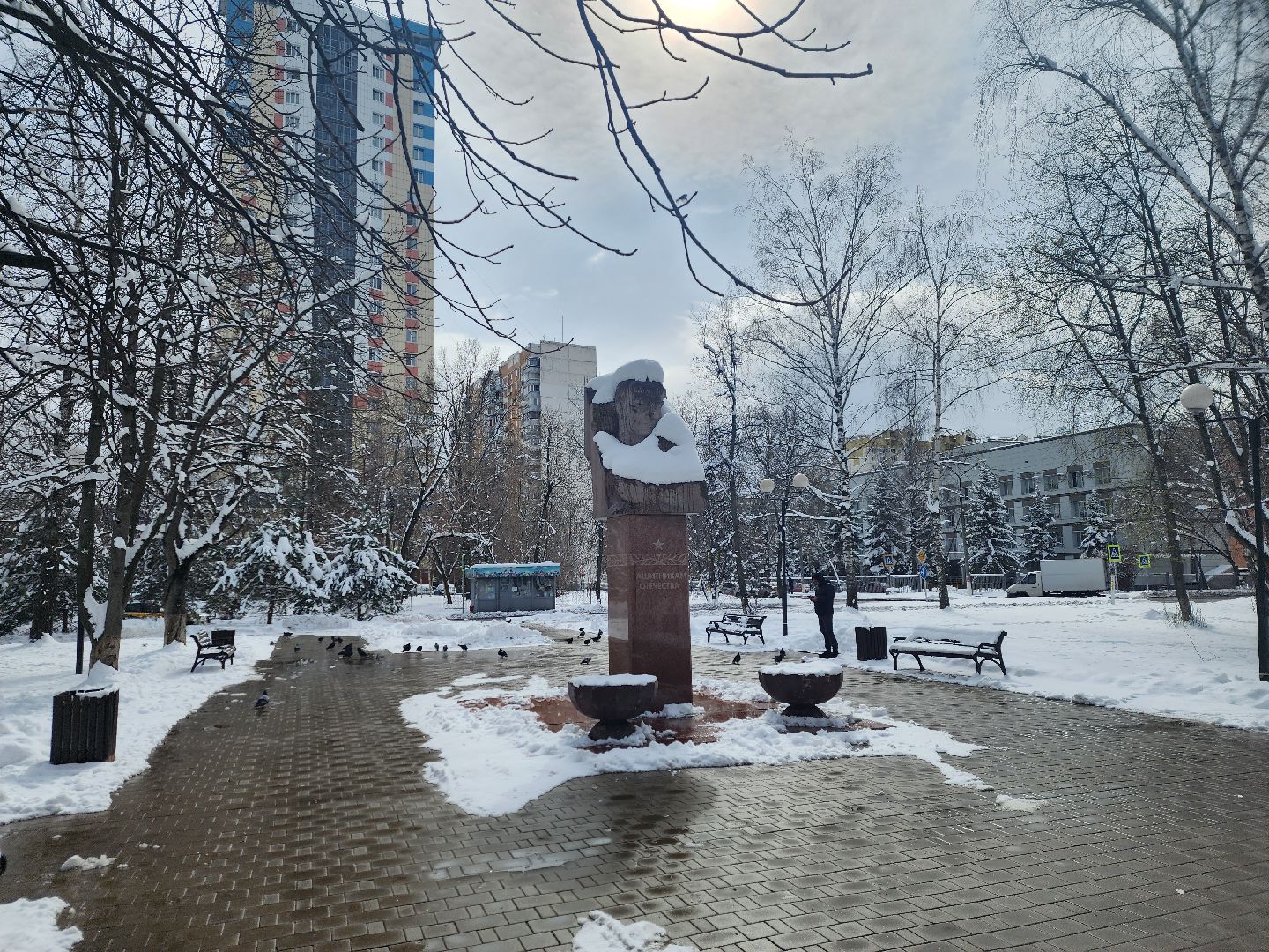 день победы, благоустройство, королёв, вечный огонь,