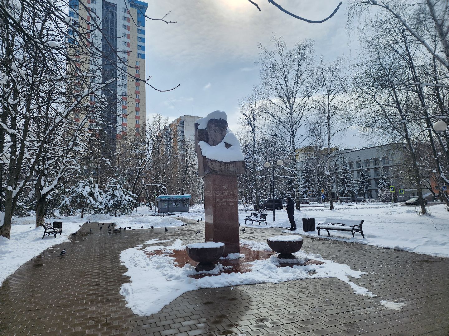 день победы, благоустройство, королёв, вечный огонь,