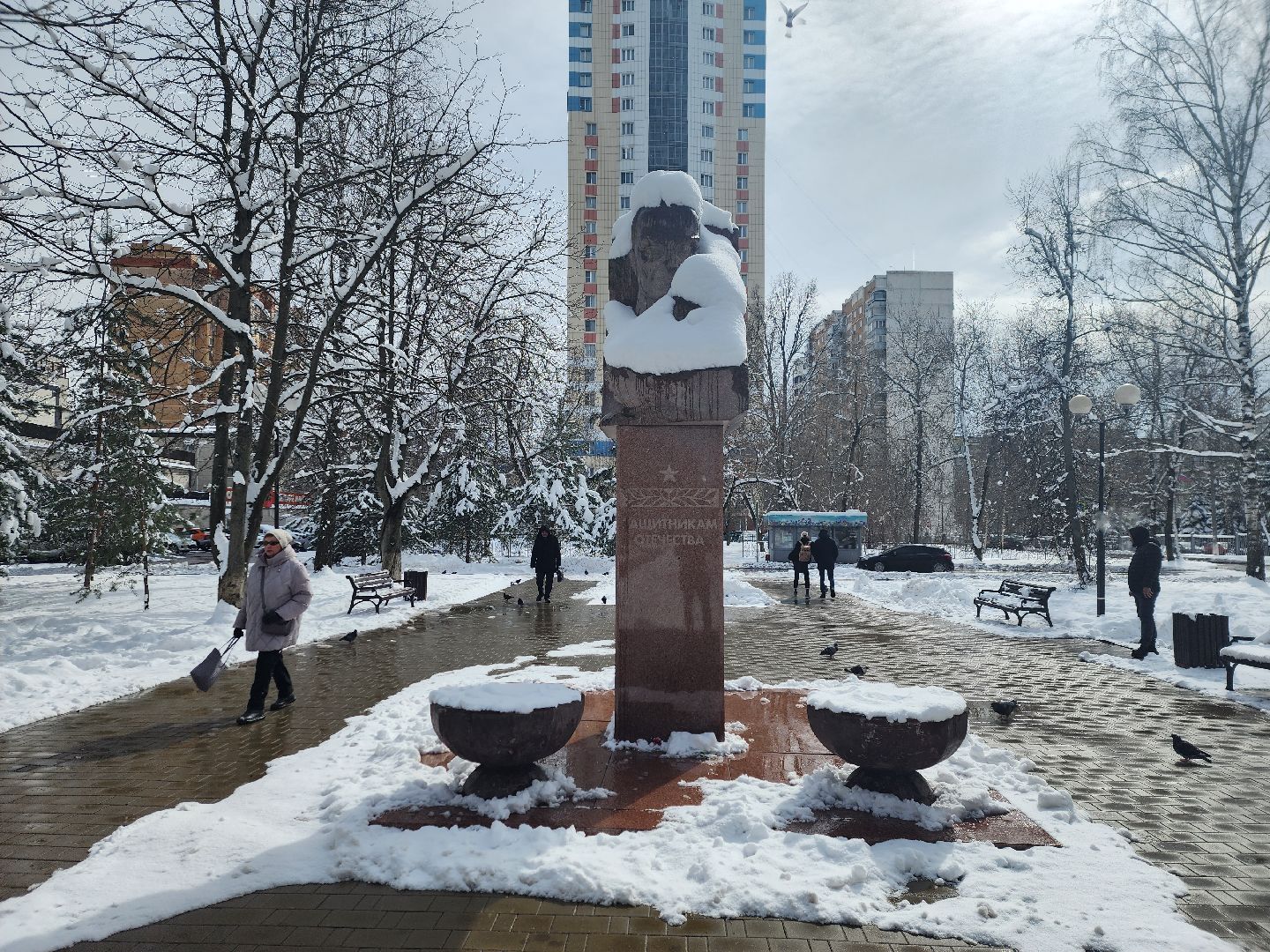 день победы, благоустройство, королёв, вечный огонь,