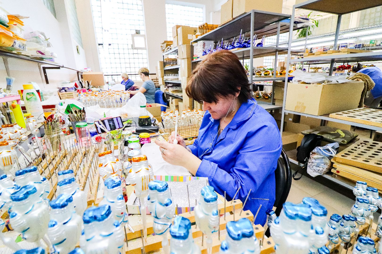 клин, общество, экономика, елочные игрушки, народные художественные промыслы России,