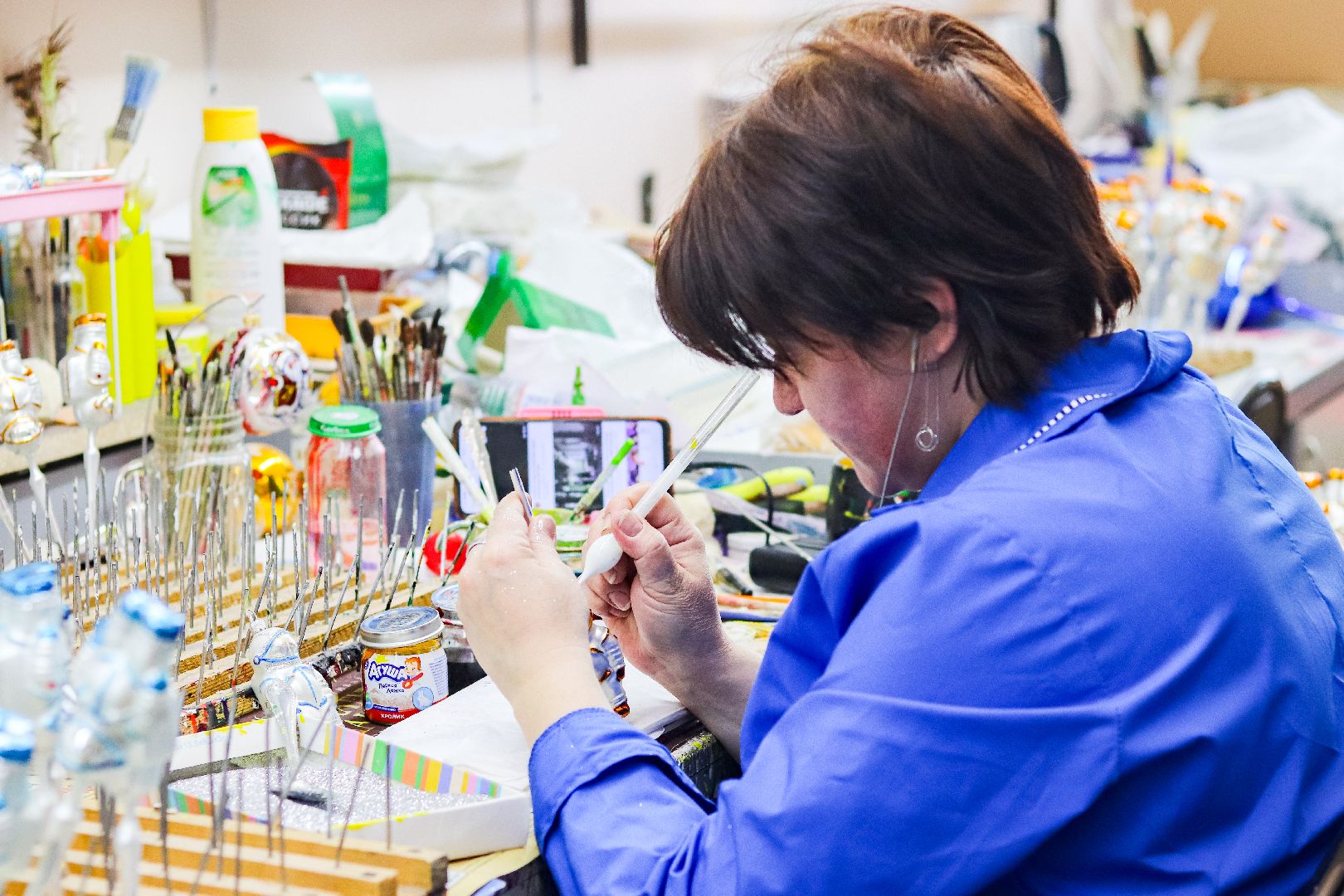 клин, общество, экономика, елочные игрушки, народные художественные промыслы России,