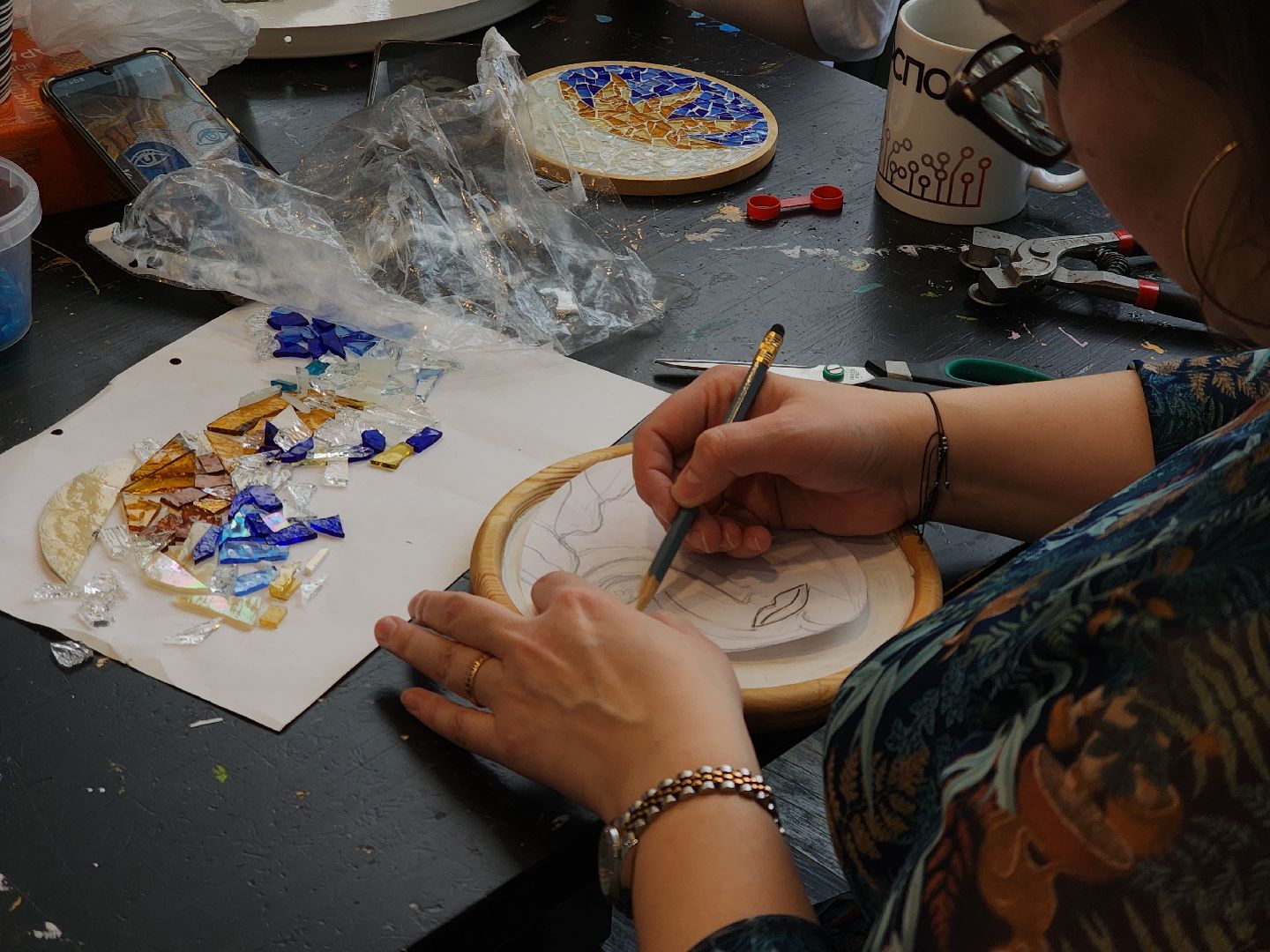 Черноголовка, римская мозаика, Культура,