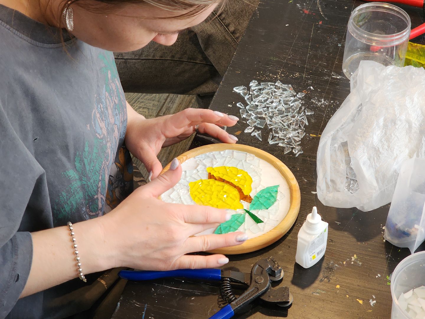 Черноголовка, римская мозаика, Культура,