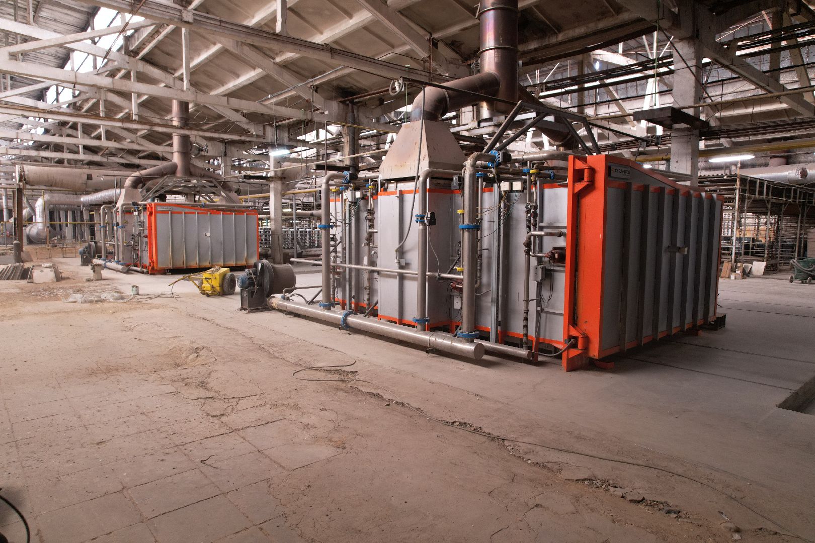 видео с коптера, фарфоровый завод в талдоме, производство фарфора,