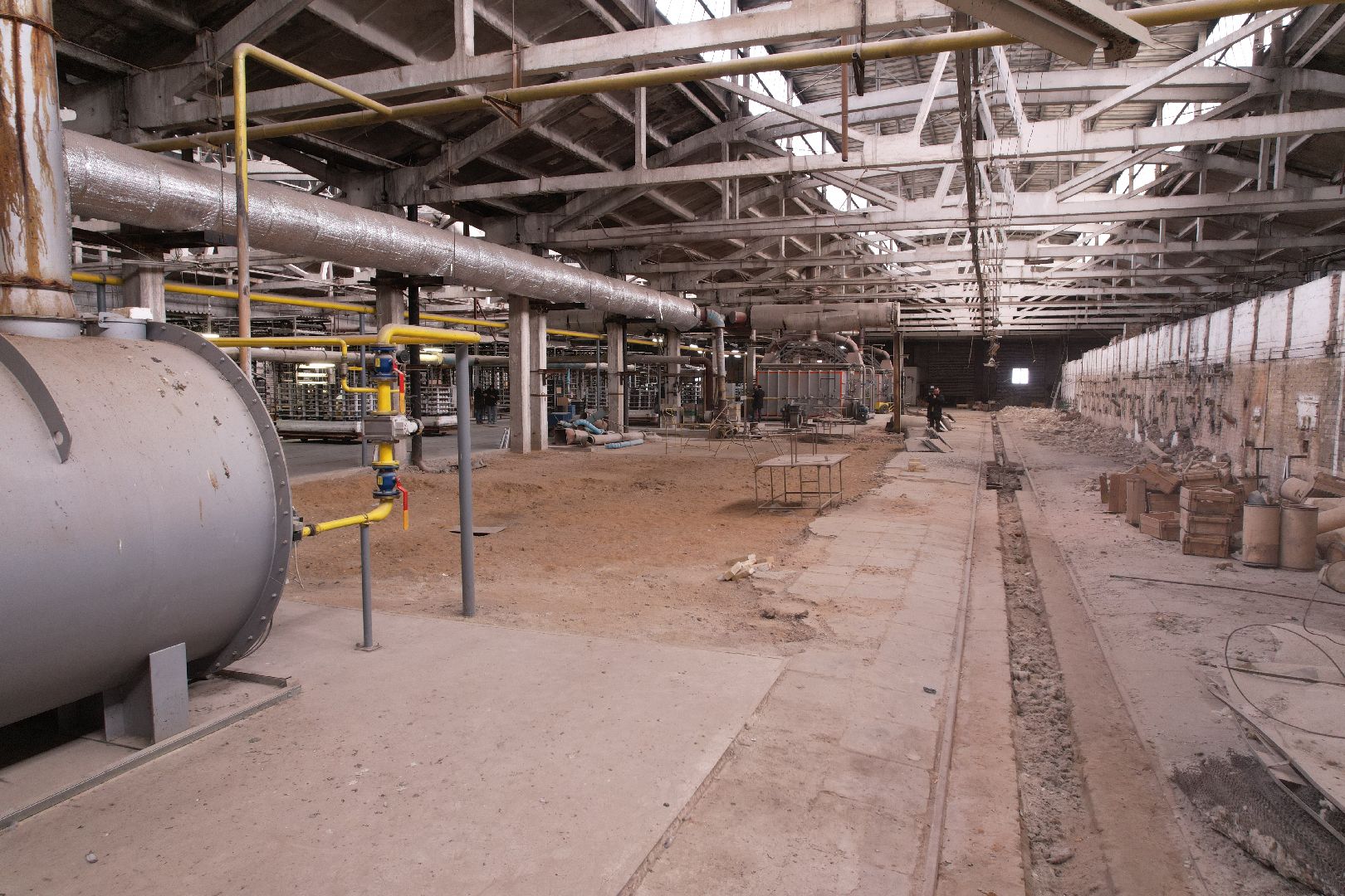 видео с коптера, фарфоровый завод в талдоме, производство фарфора,