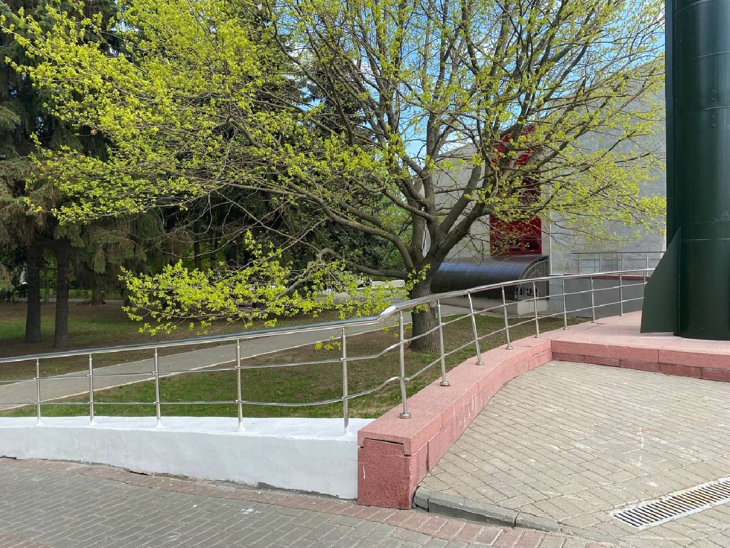 Коломна, парк, памятник