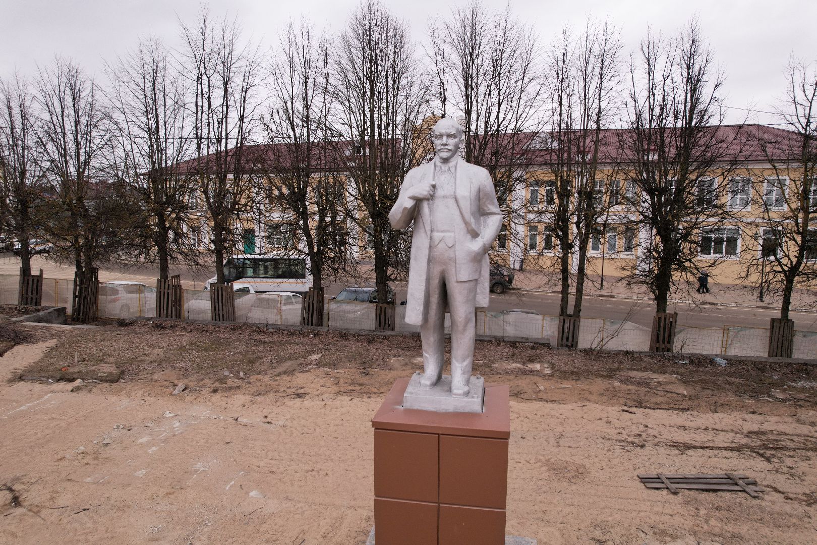 видео с коптера, реконструкция площади карла маркса, благоустройство талдома,