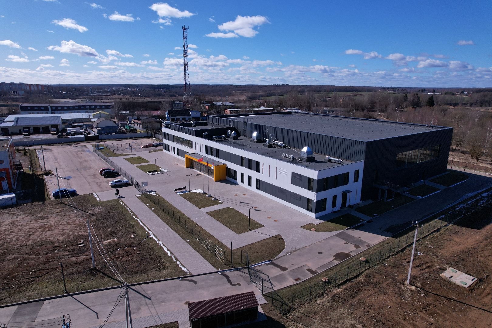 видео с коптера, фок лидер в волоколамске, хоккей в волоколамске,