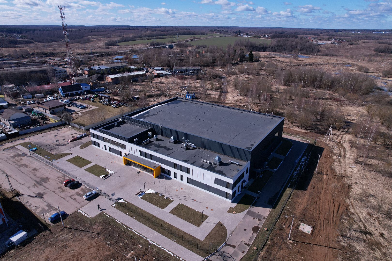 видео с коптера, фок лидер в волоколамске, хоккей в волоколамске,