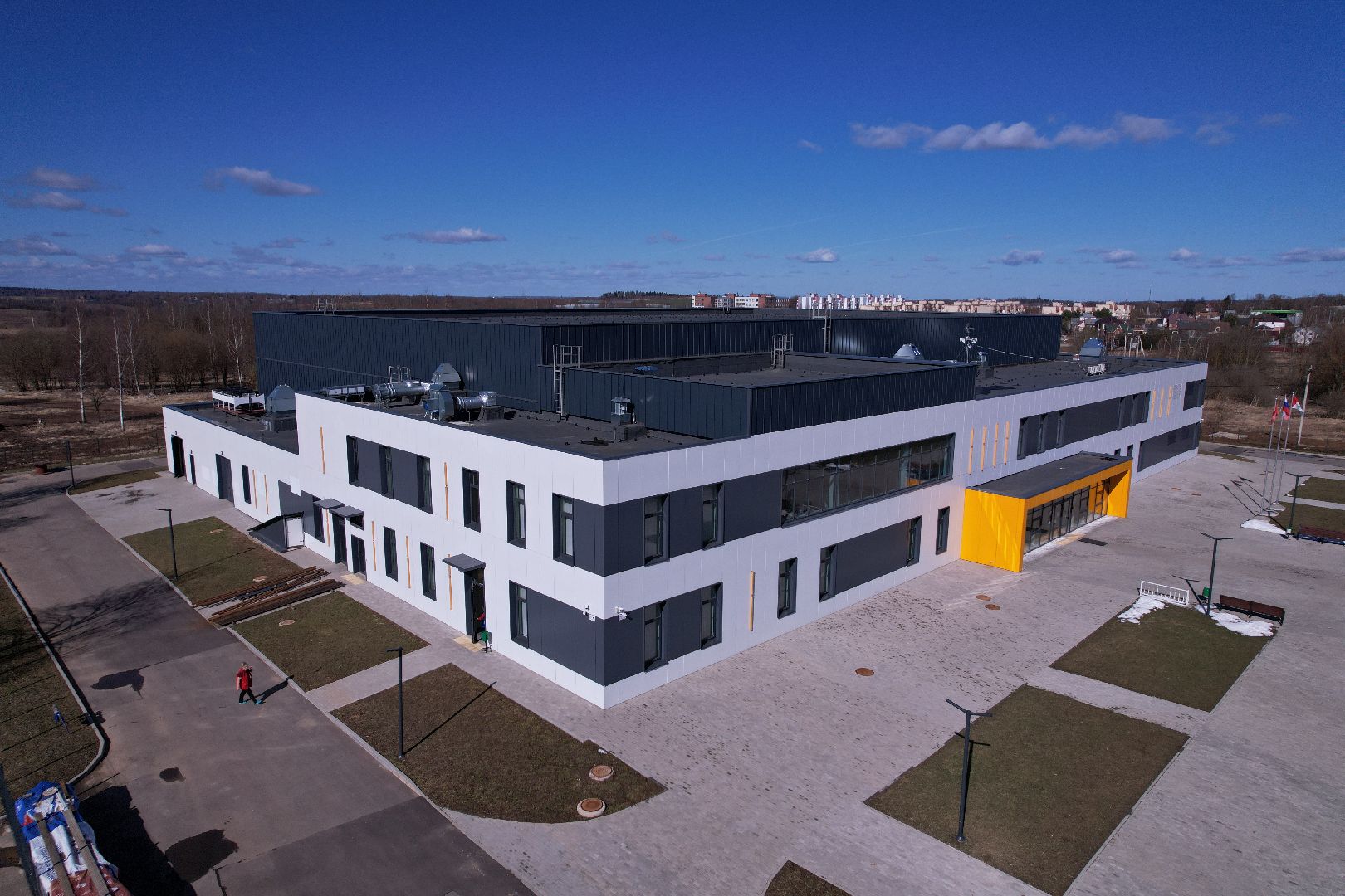 видео с коптера, фок лидер в волоколамске, хоккей в волоколамске,