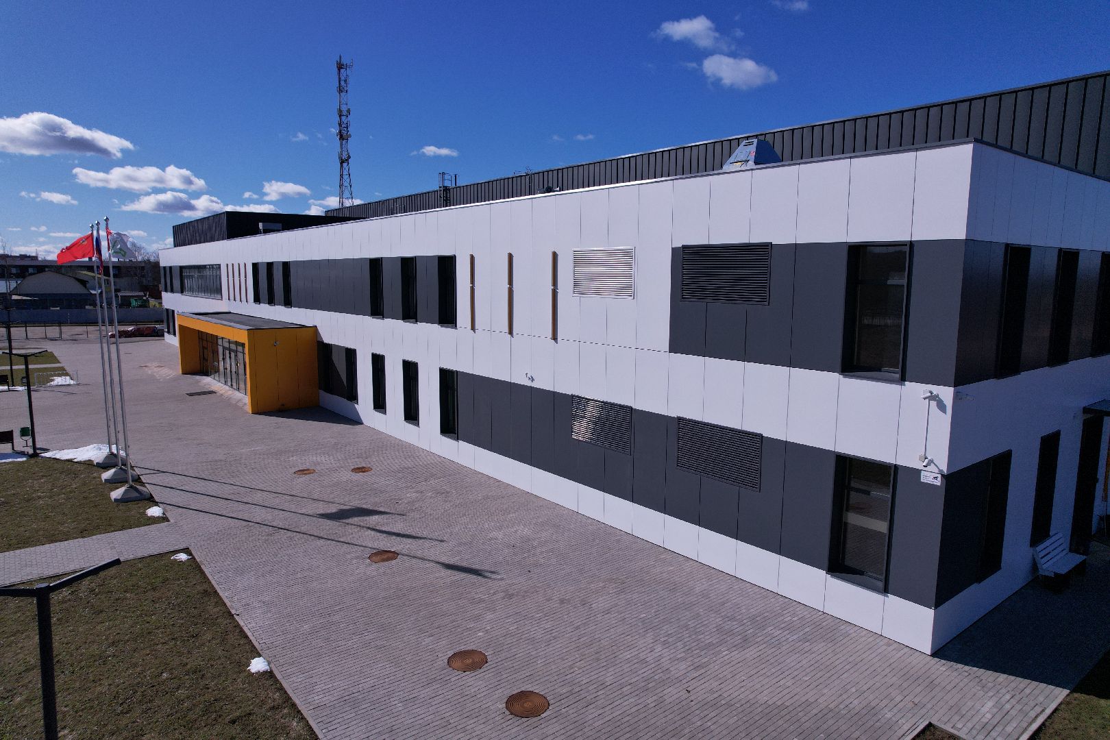 видео с коптера, фок лидер в волоколамске, хоккей в волоколамске,