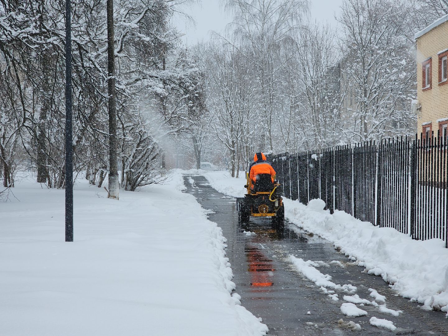 Черноголовка, Жкх, Снегопад,