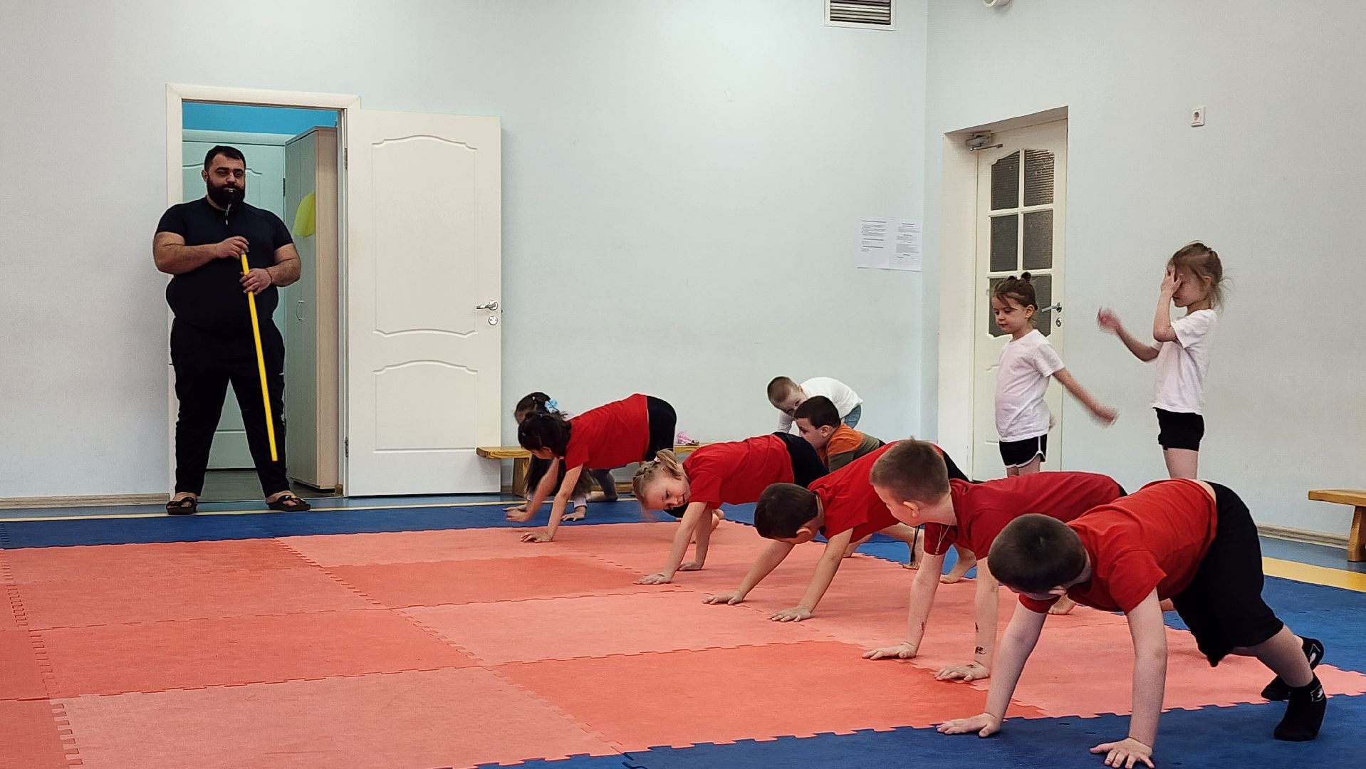 детский сад, тренировка, Лобня,