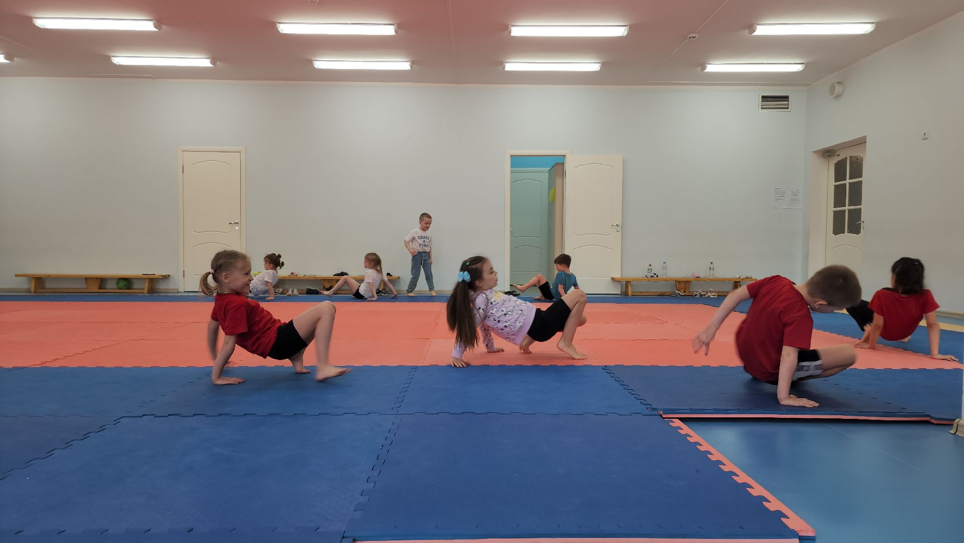 детский сад, тренировка, Лобня,