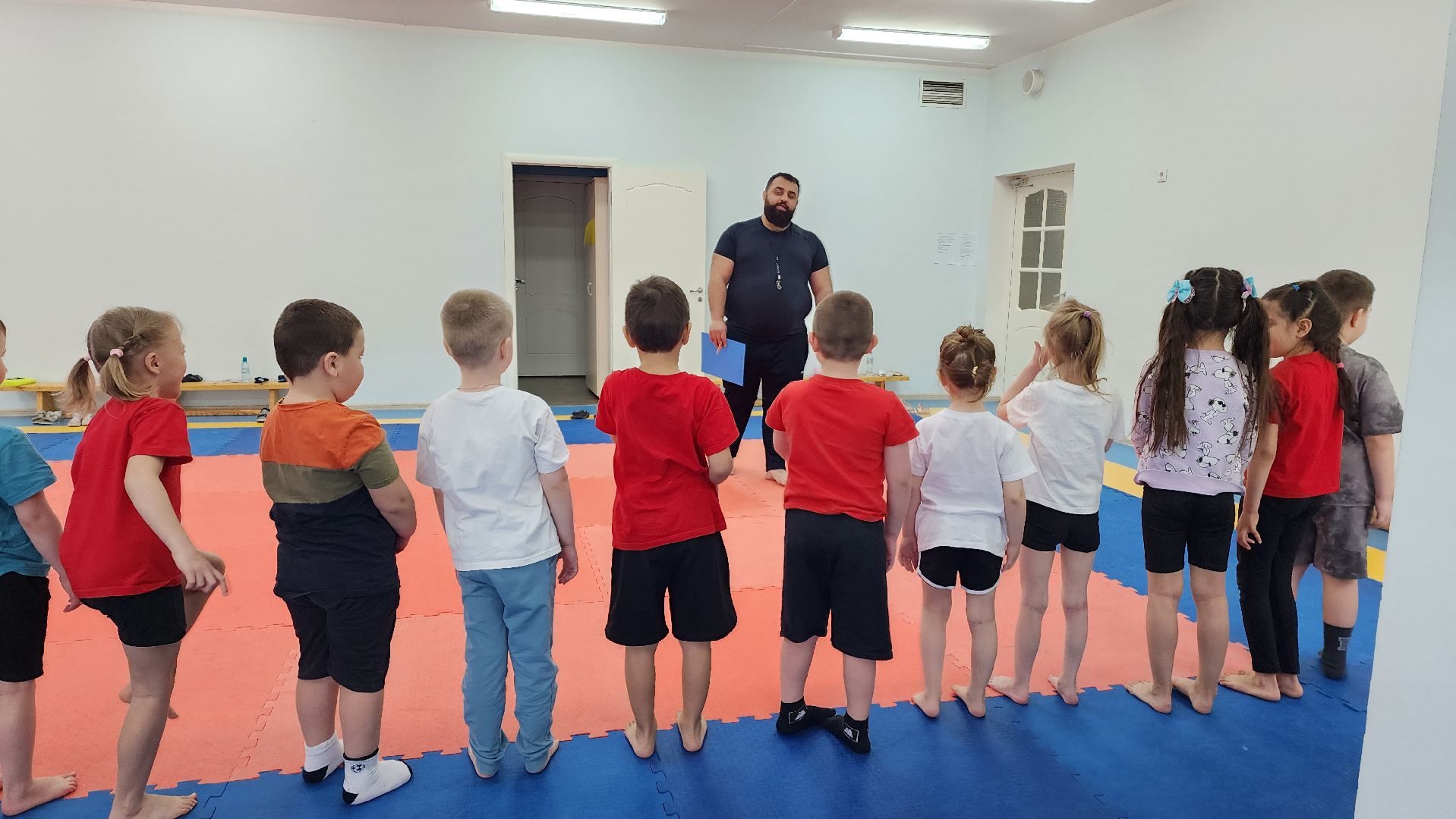 детский сад, тренировка, Лобня,