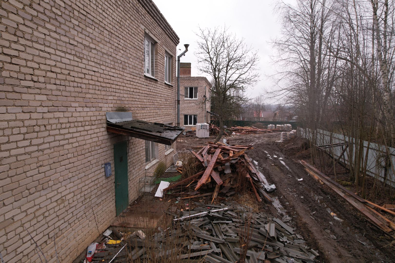 видео с коптера, капремонт детского сада в рузе, детский сад в Колюбакино,