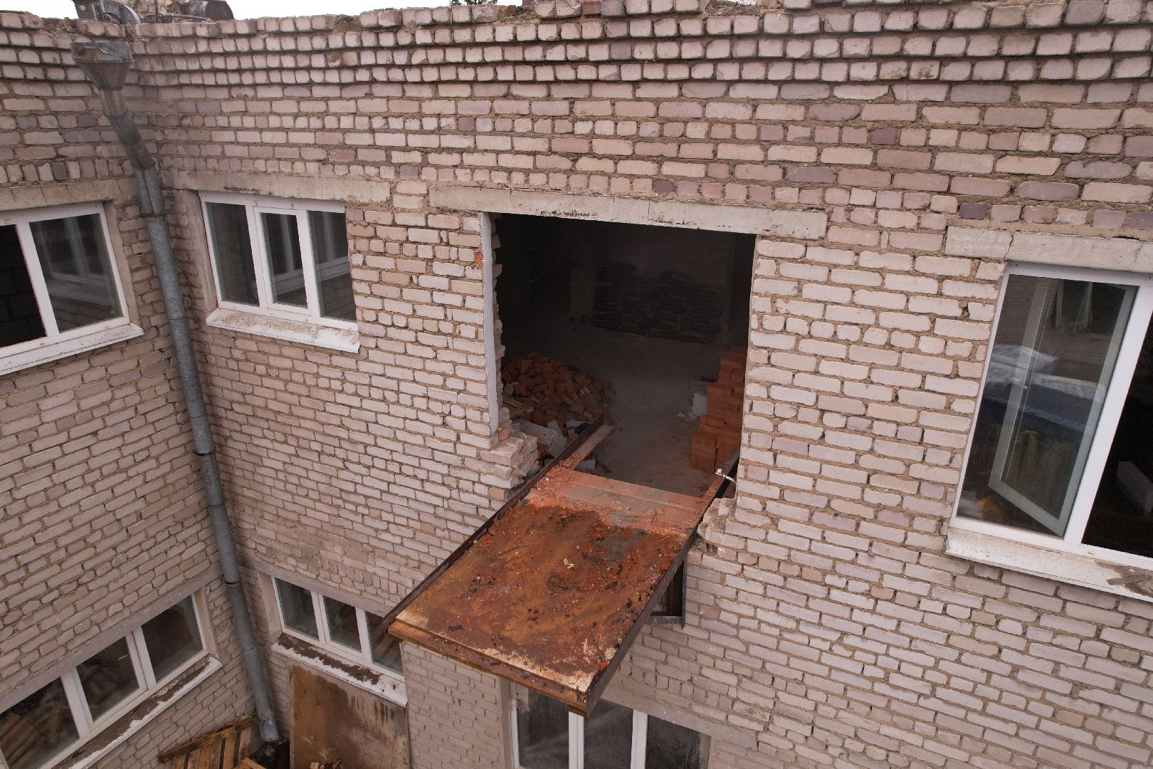 видео с коптера, капремонт детского сада в рузе, детский сад в Колюбакино,