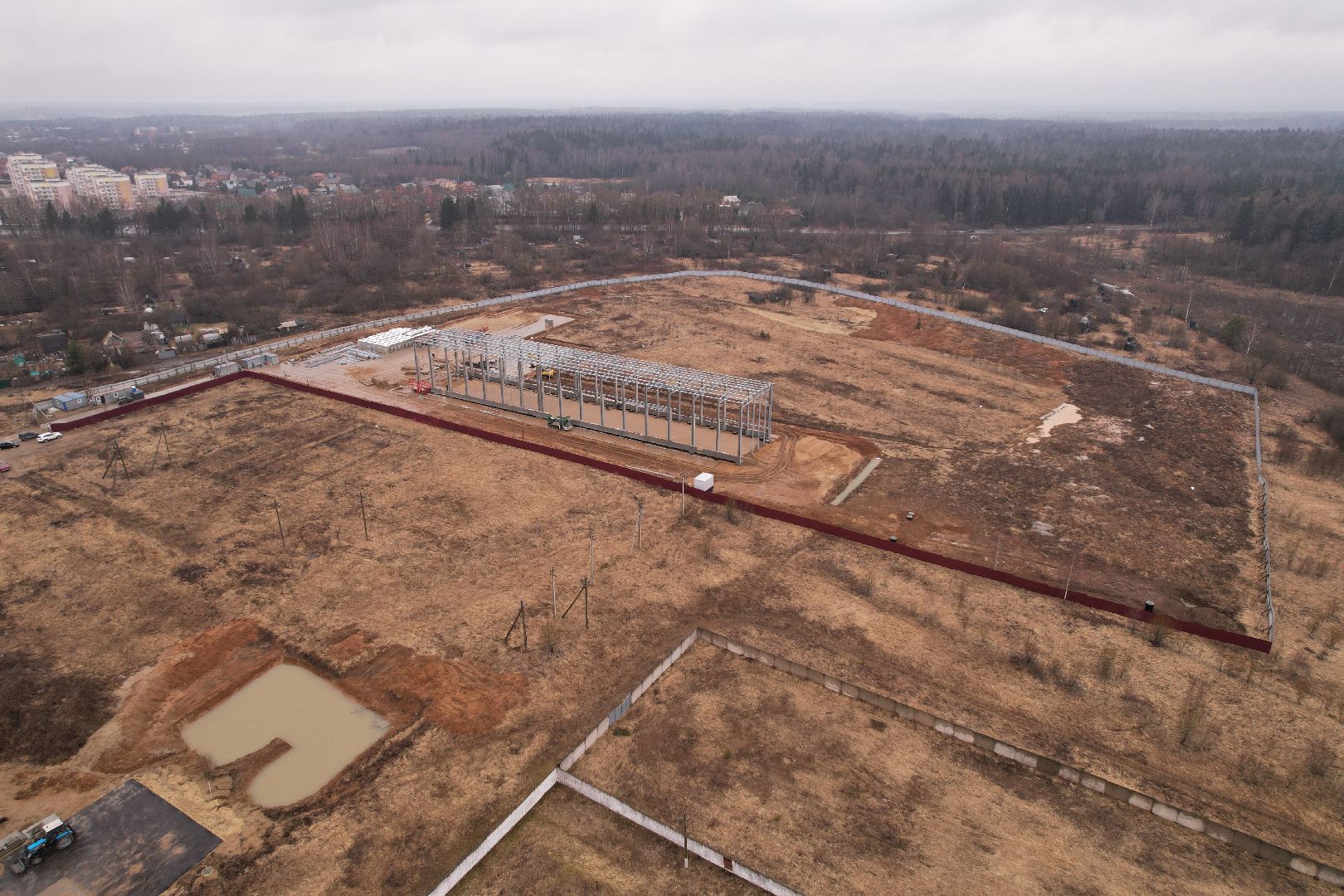 видео с коптера, завод в рузе, импортозамещение, завод железобетонных конструкций,