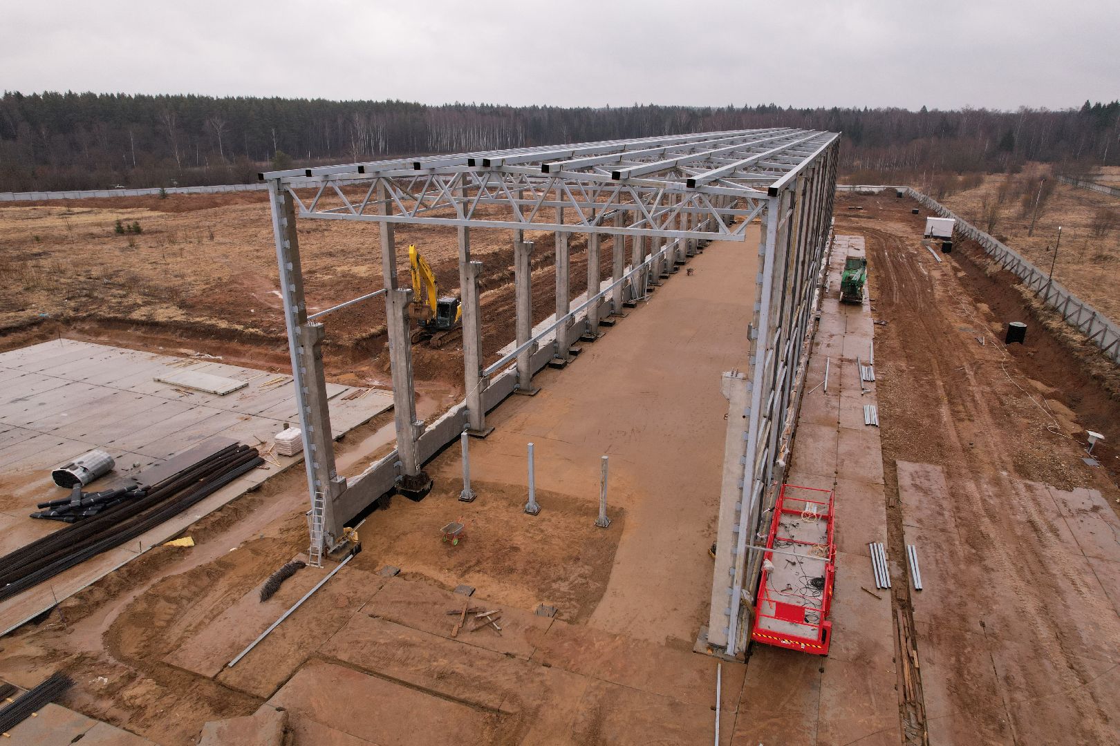 видео с коптера, завод в рузе, импортозамещение, завод железобетонных конструкций,