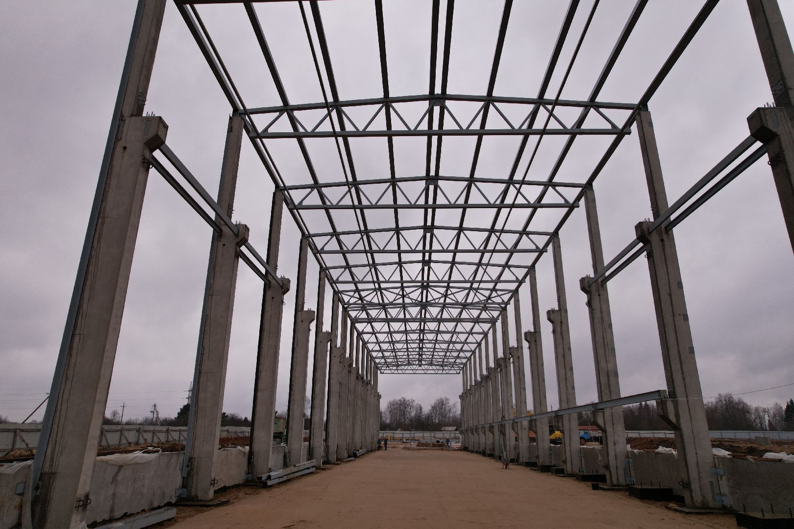 видео с коптера, завод в рузе, импортозамещение, завод железобетонных конструкций,