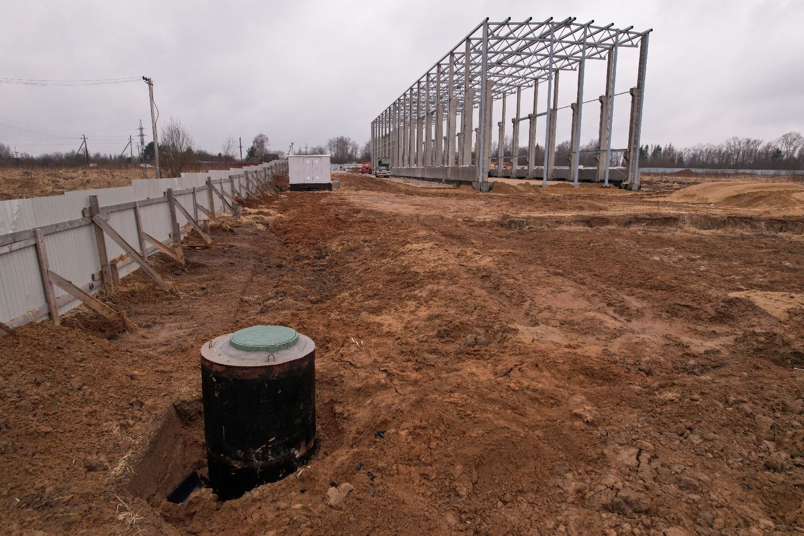 видео с коптера, завод в рузе, импортозамещение, завод железобетонных конструкций,