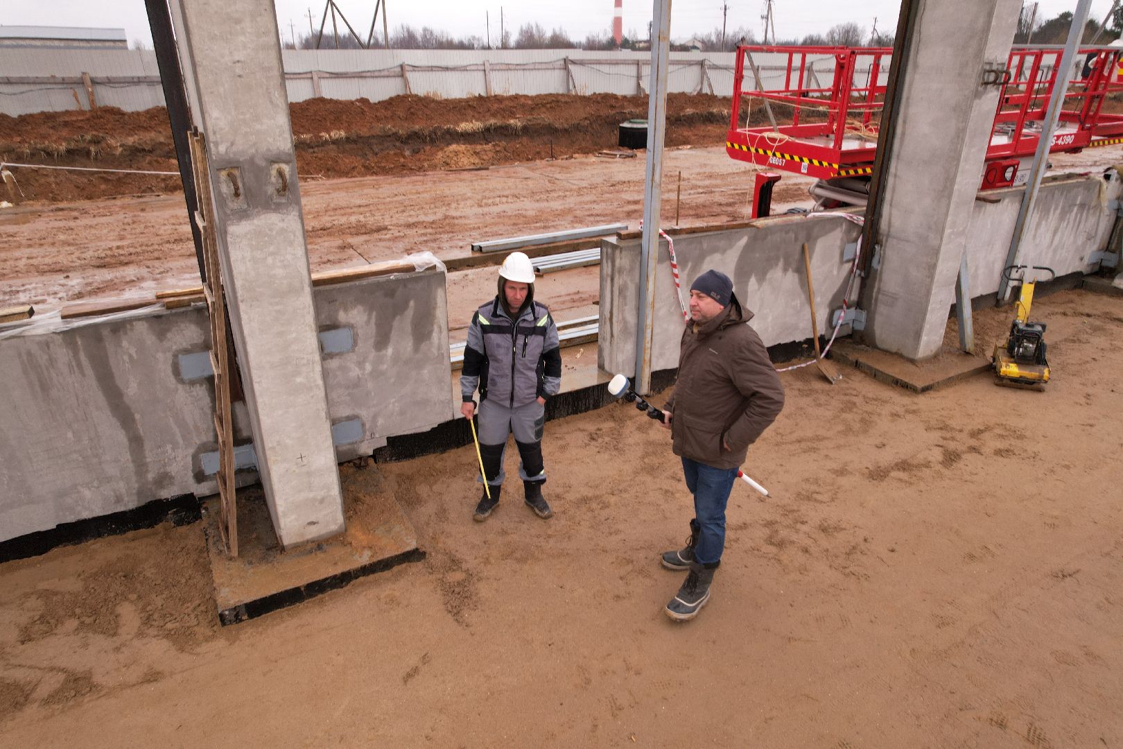 видео с коптера, завод в рузе, импортозамещение, завод железобетонных конструкций,