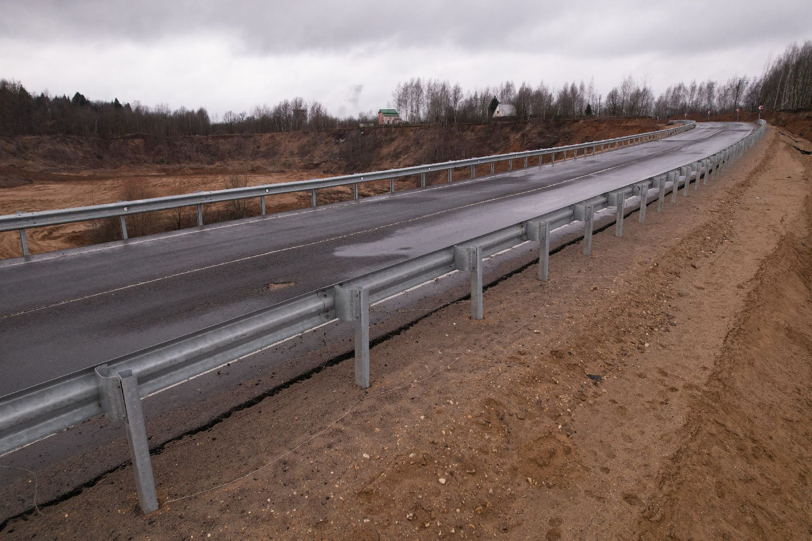 видео с коптера, Объездная дорога в Тучково, дороги,
