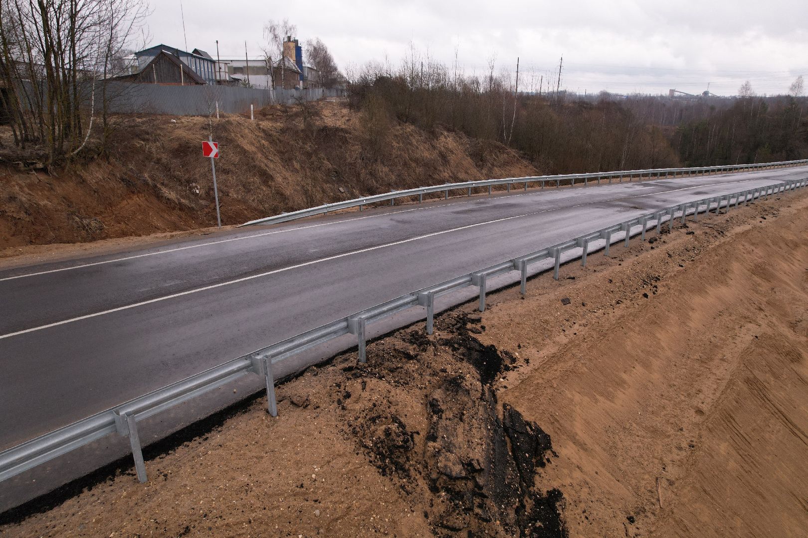 видео с коптера, Объездная дорога в Тучково, дороги,