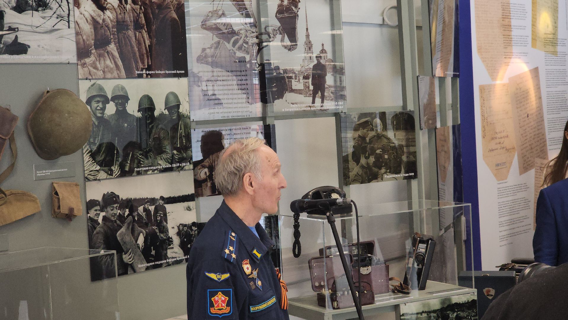 долгопрудный, физтех-лицей, технопарк физтех-лицея, оружие и предметы ВОВ, ветераны, школьники, день победы,