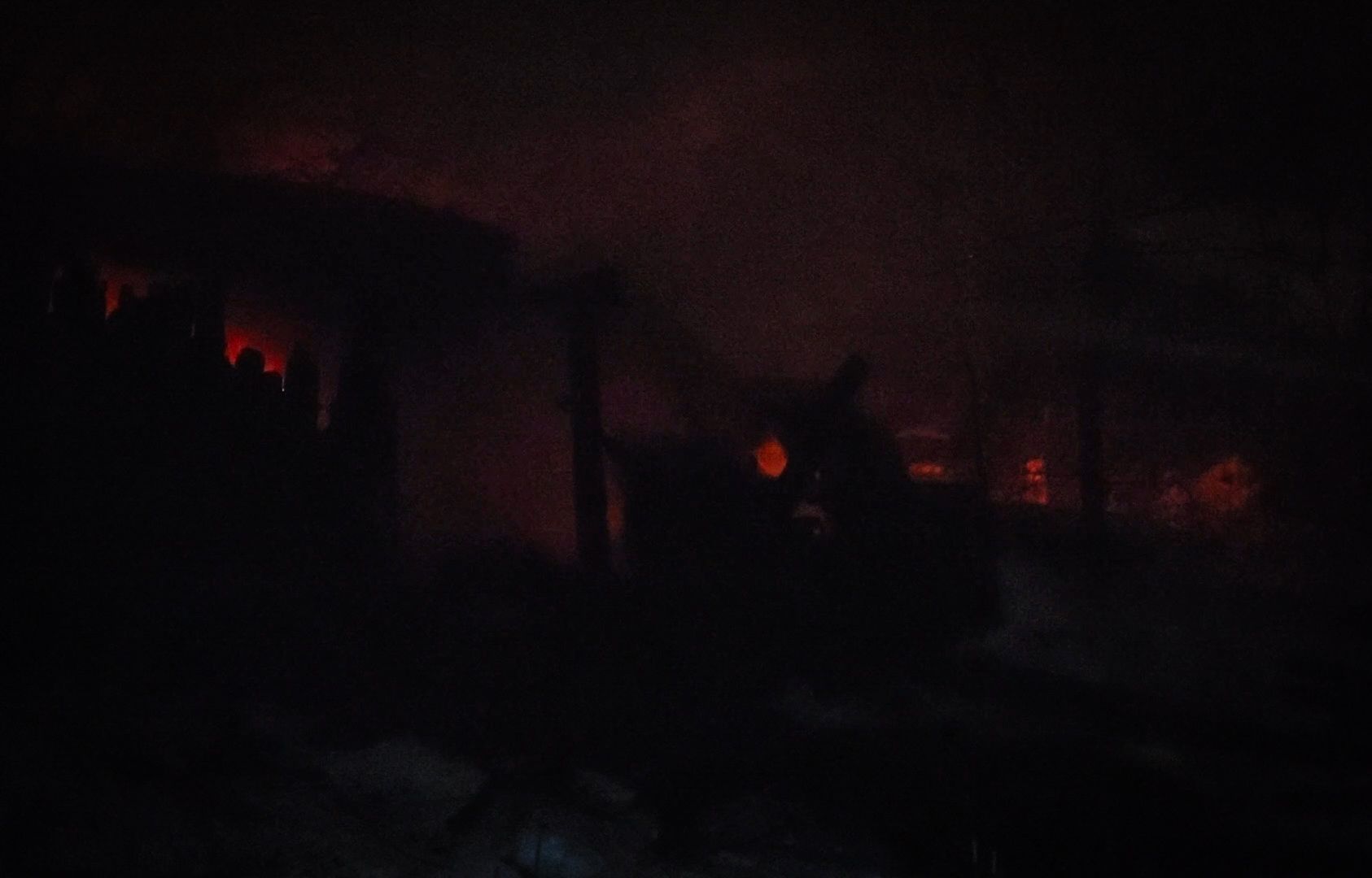 Пожар в Заворово, Ночной пожар в Раменском округе, Пожарные,