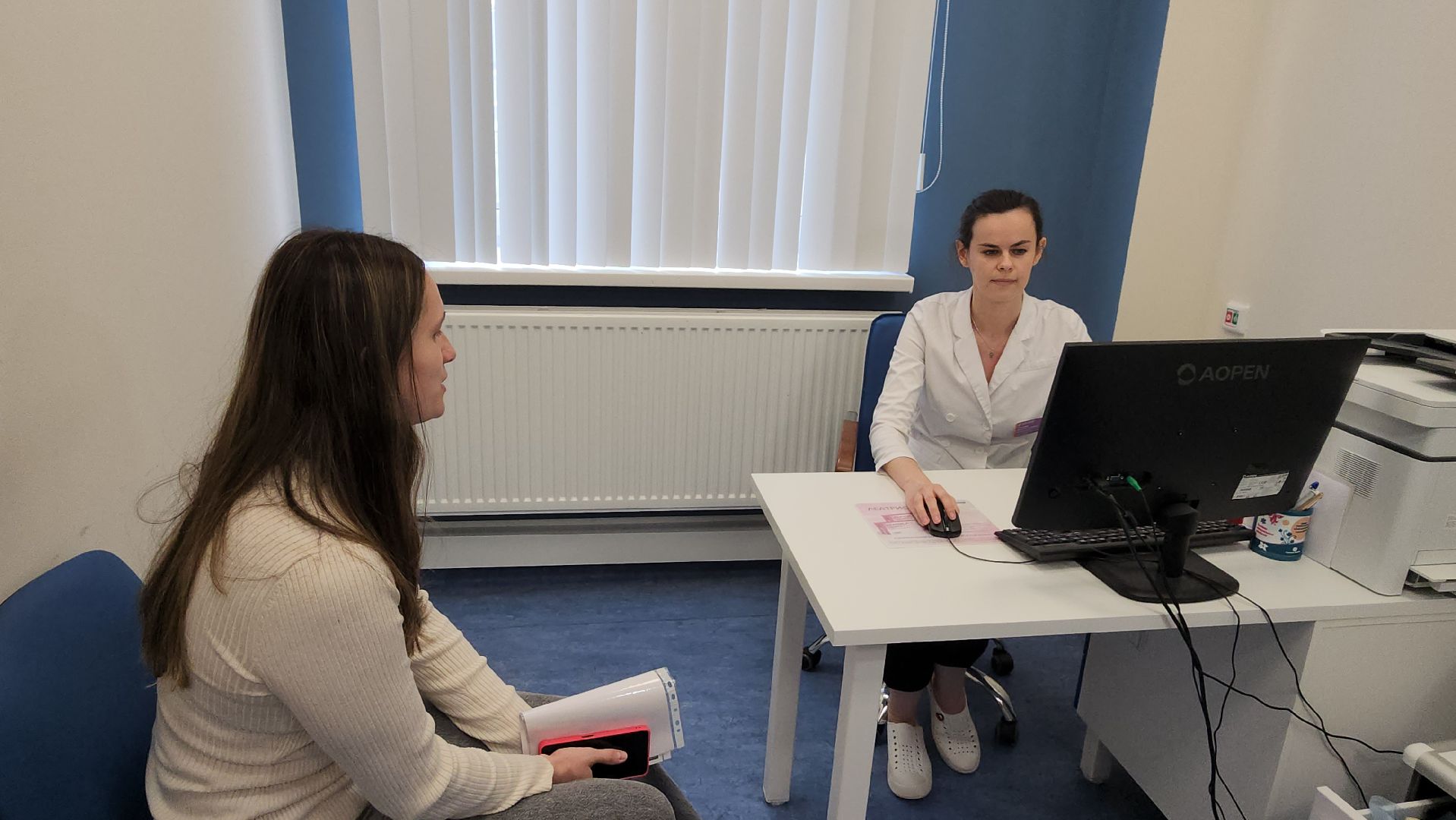 серпухов, микрорайон ивановские дворики, новая поликлиника в серпухове, женская консультация, гинекология,