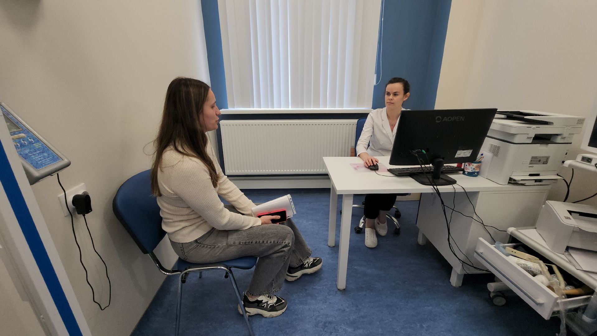 серпухов, микрорайон ивановские дворики, новая поликлиника в серпухове, женская консультация, гинекология,