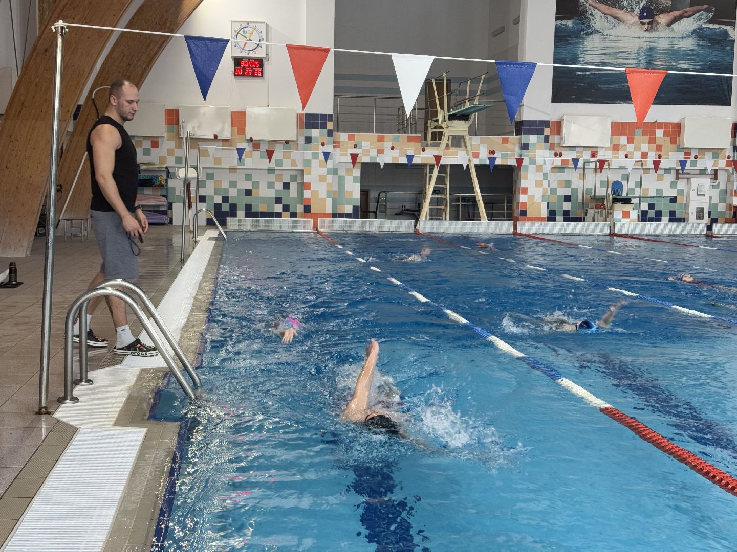 шаховская, тренер по плаванью, плаванье,