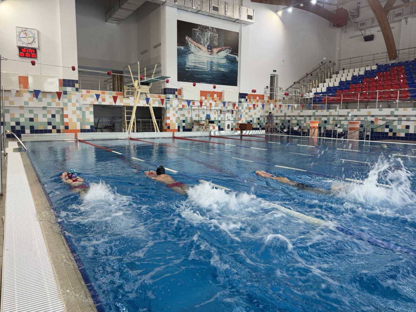 шаховская, тренер по плаванью, плаванье,