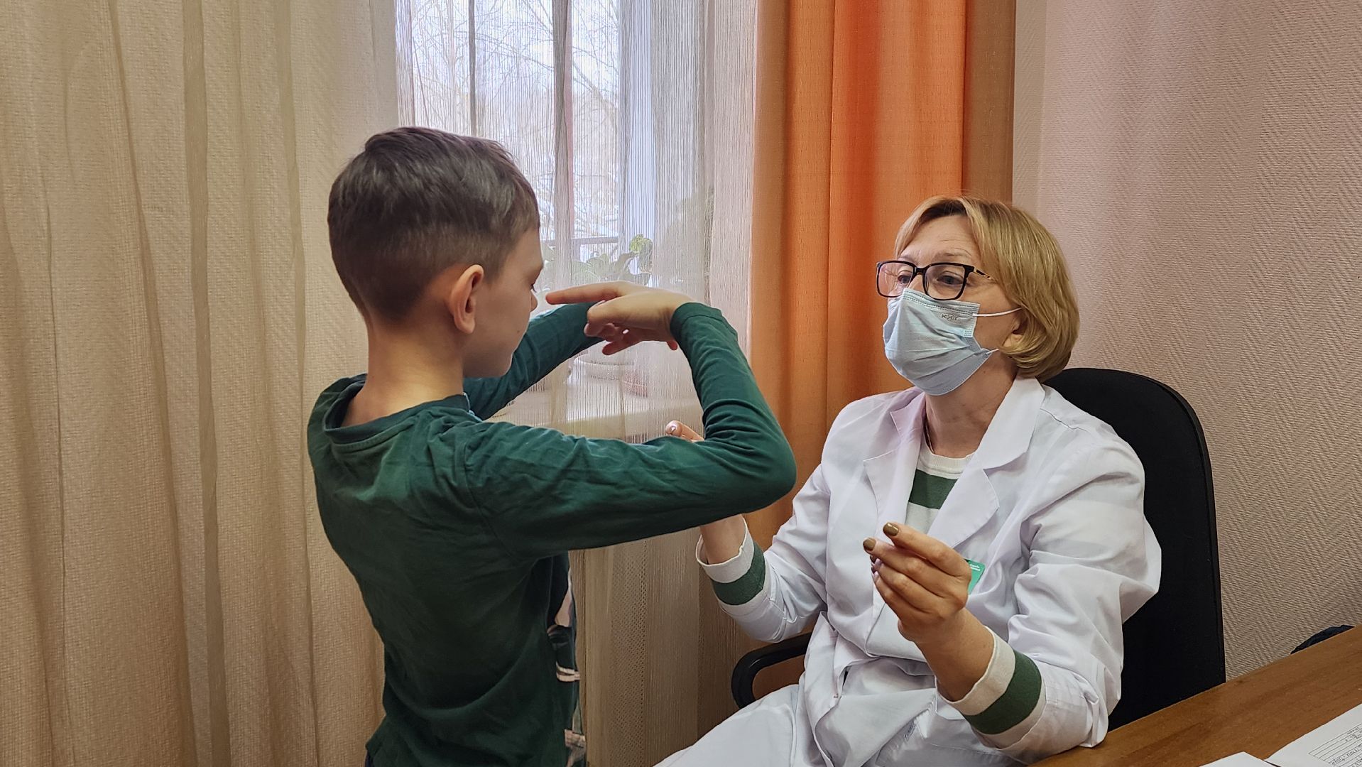 солнечногорск, детская поликлиника, дети с овз, диспансеризация,