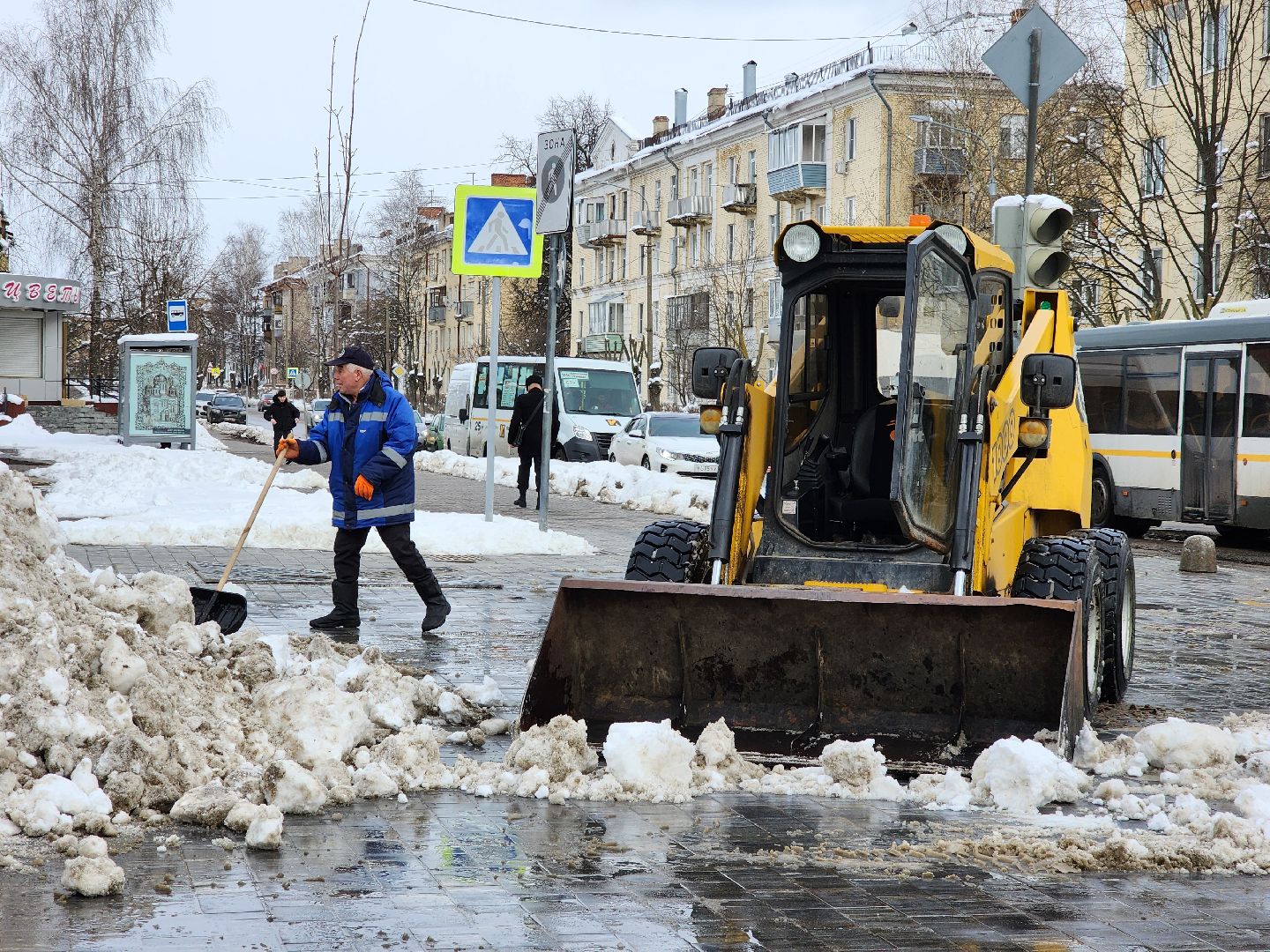 электросталь, жители, общество, жкх, благоустройство, коммунальная служба, уборка снега,