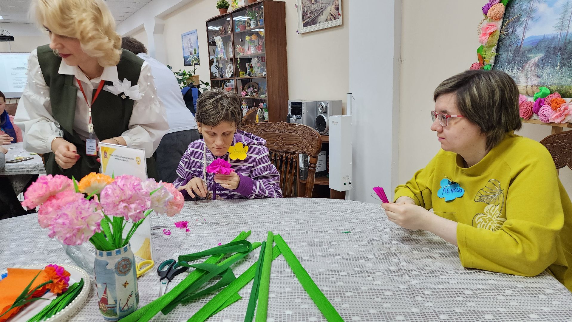 мастер-класс, люди с ОВЗ, центр социальной реабилитации, Ногинск, Богородский городской округ,