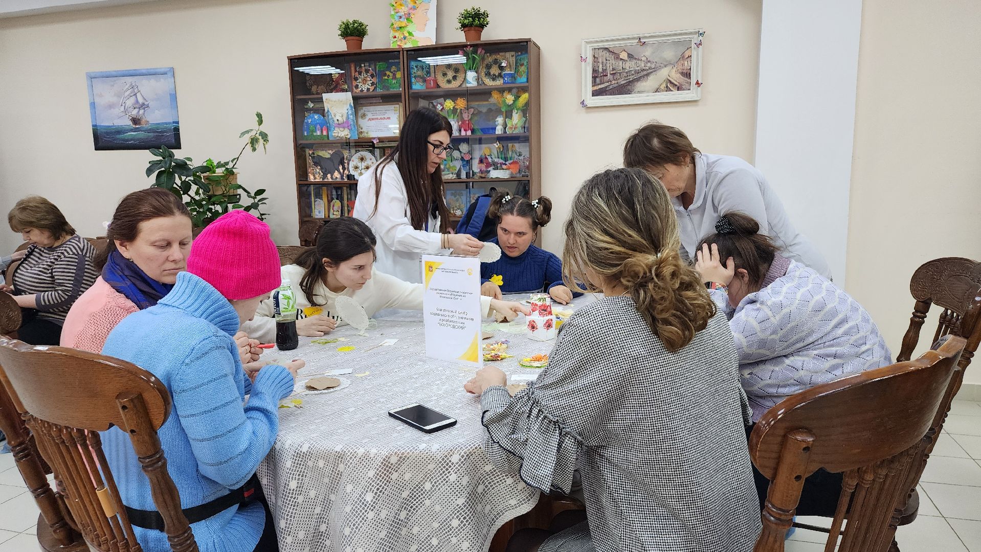 мастер-класс, люди с ОВЗ, центр социальной реабилитации, Ногинск, Богородский городской округ,