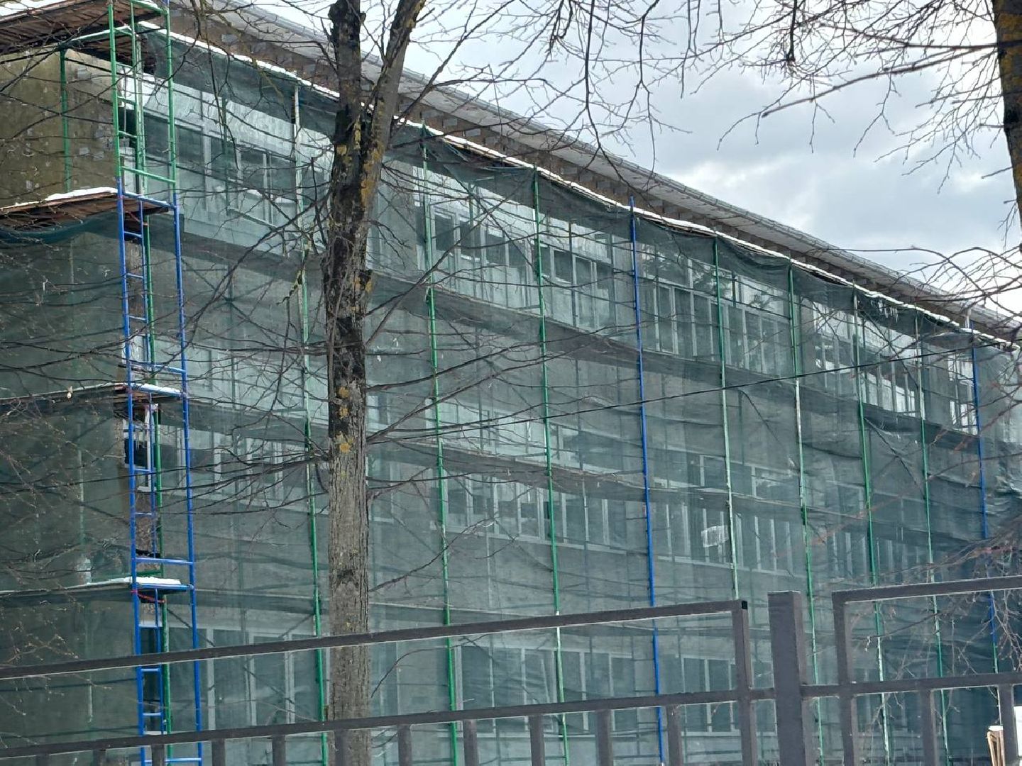 воскресенск, строительство, ремонт школы,