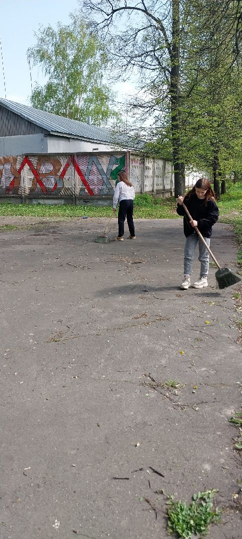 Коломна, уборка, парк