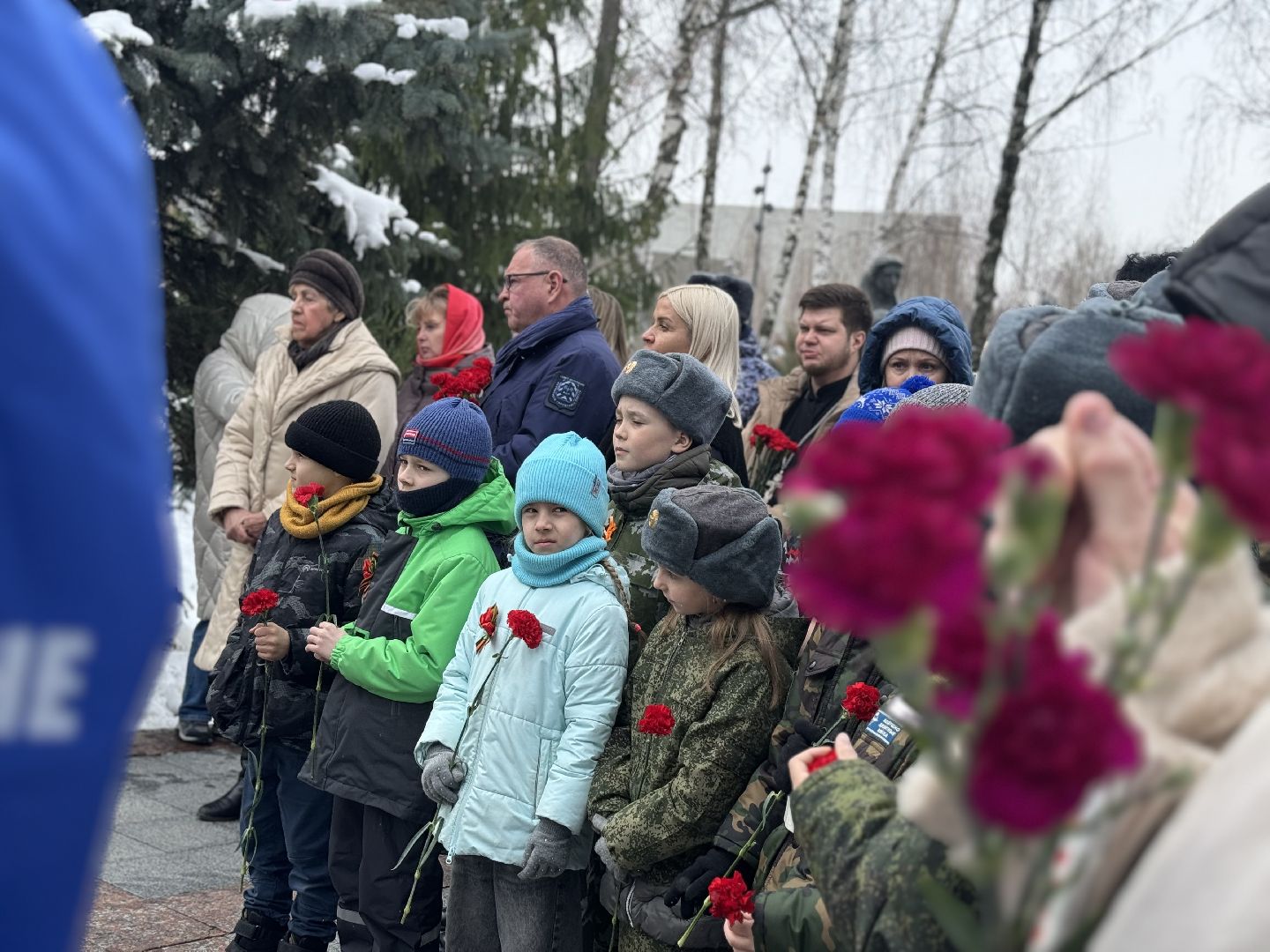 узники фашистских концлагерей, ленинский городской округ, митинг памяти, возложение цветов,