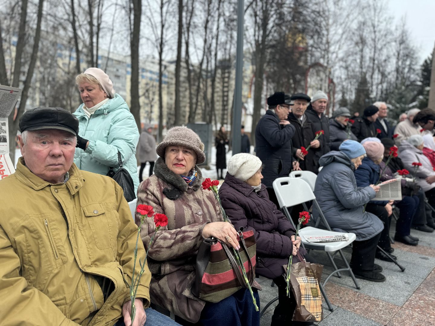 узники фашистских концлагерей, ленинский городской округ, митинг памяти, возложение цветов,